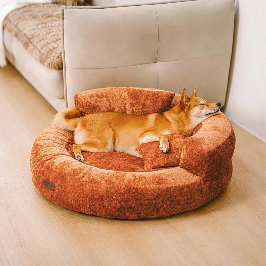 Luxe Orthopedische Donut Hondenmand – DreamNest