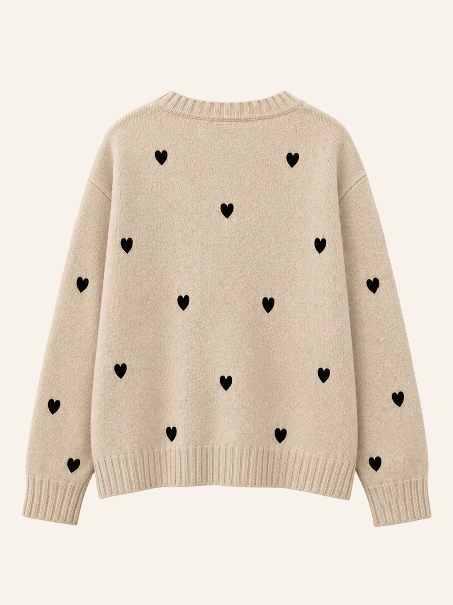Heart Knit Vest