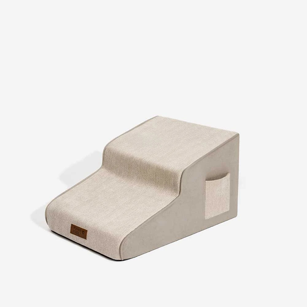 Chenille Hondentrap voor Bed & Bank – Extra Breed