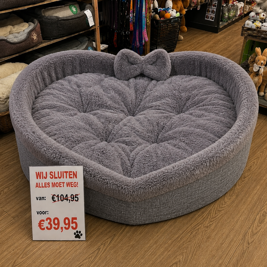 Hartvormige Slaapmand - Voor Honden & Katten