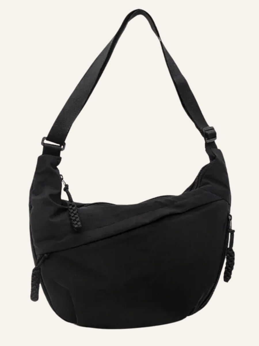 Crescent Zip Schoudertas