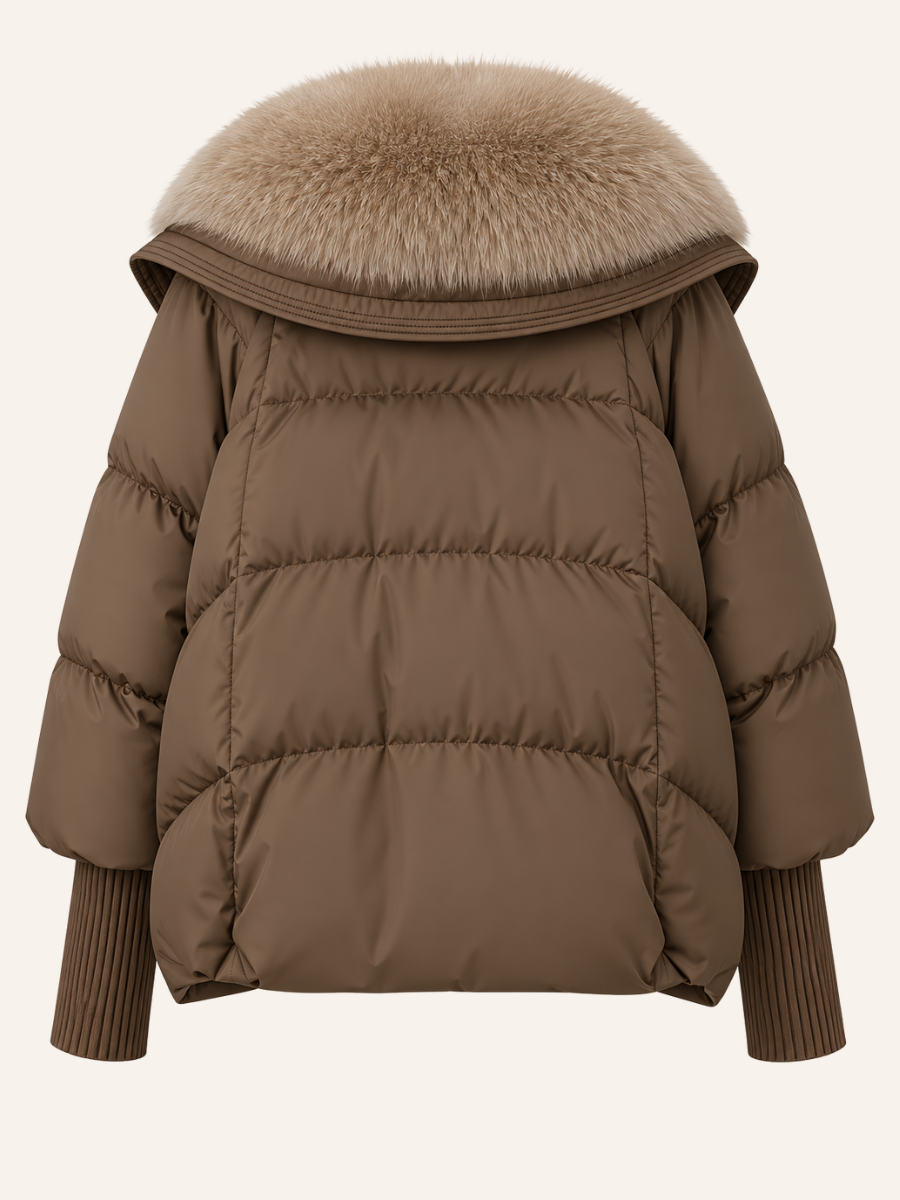 Fur Collar Pufferjas