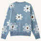 Gebreide Bloementrui | Zacht Gebreid & Comfortabele Warmte