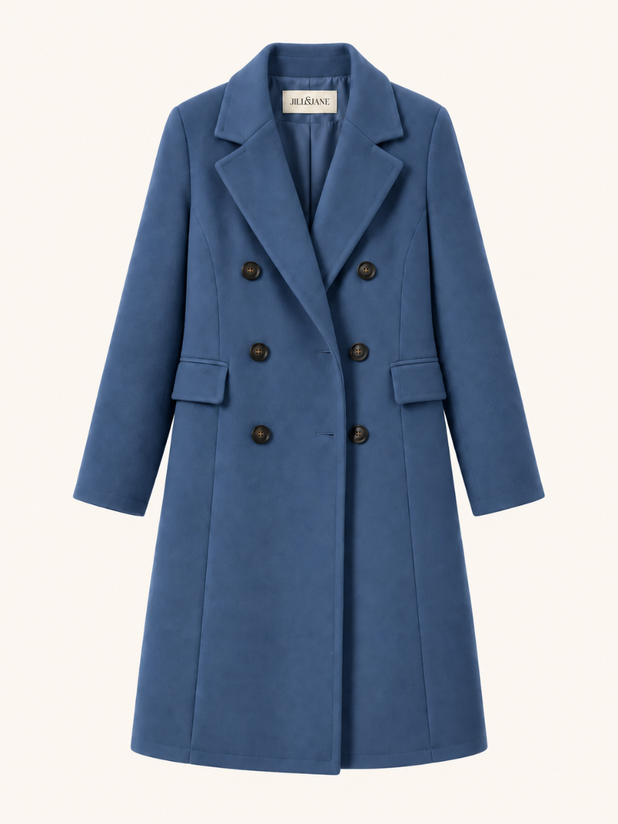 Double-Breasted Tailored Coat
