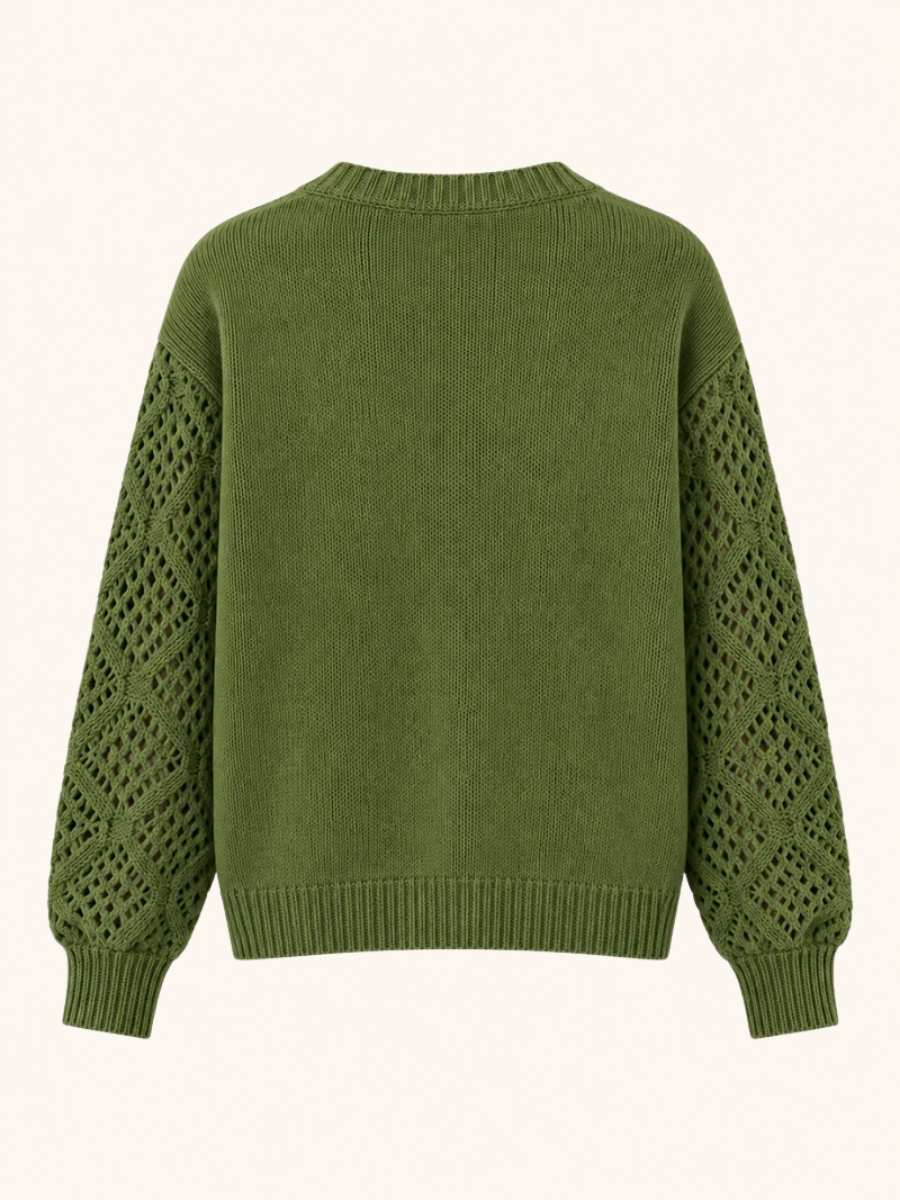 Lace Knit Sweater
