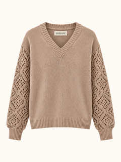 Lace Knit Sweater