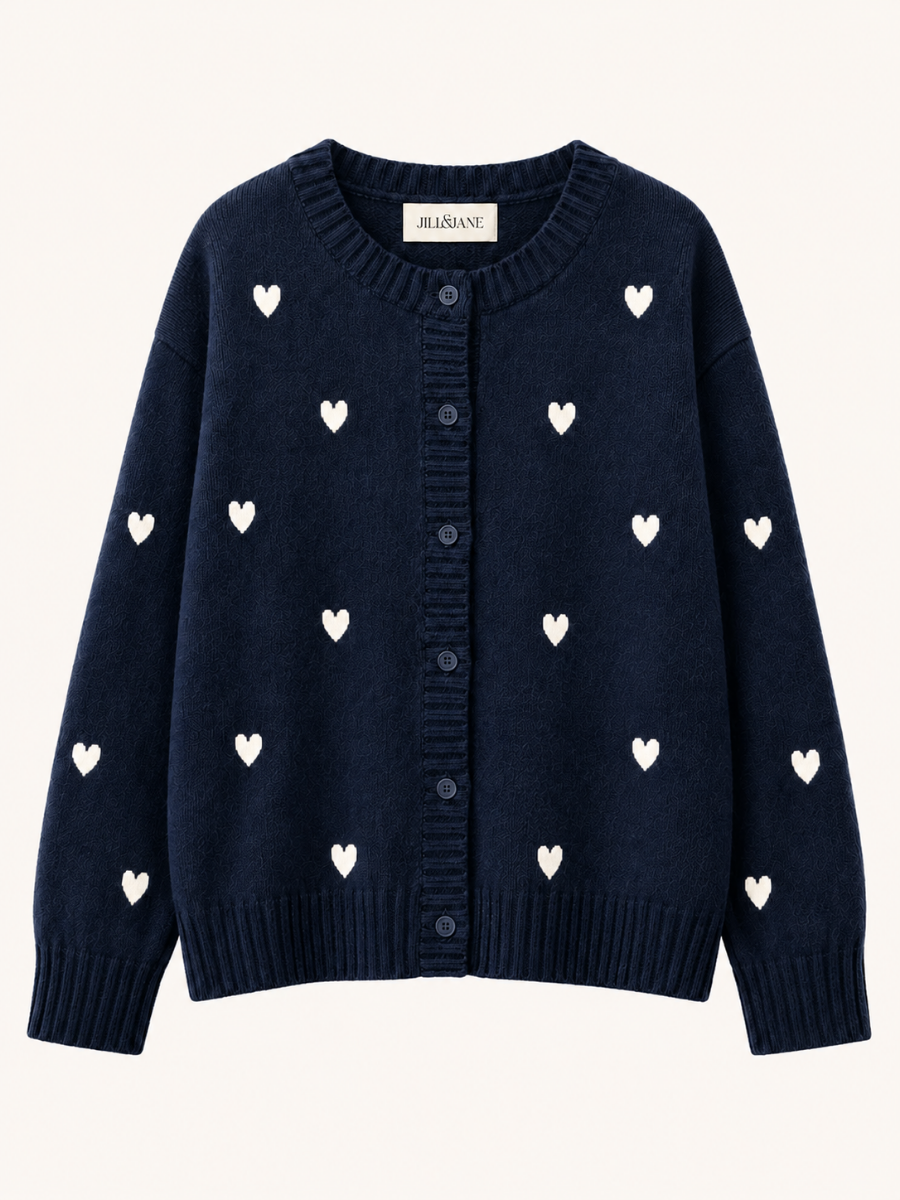 Heart Knit Vest
