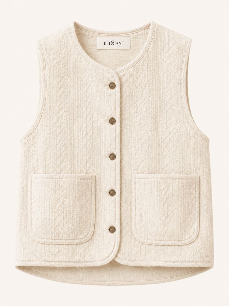 Quilted Pocket Body Vest