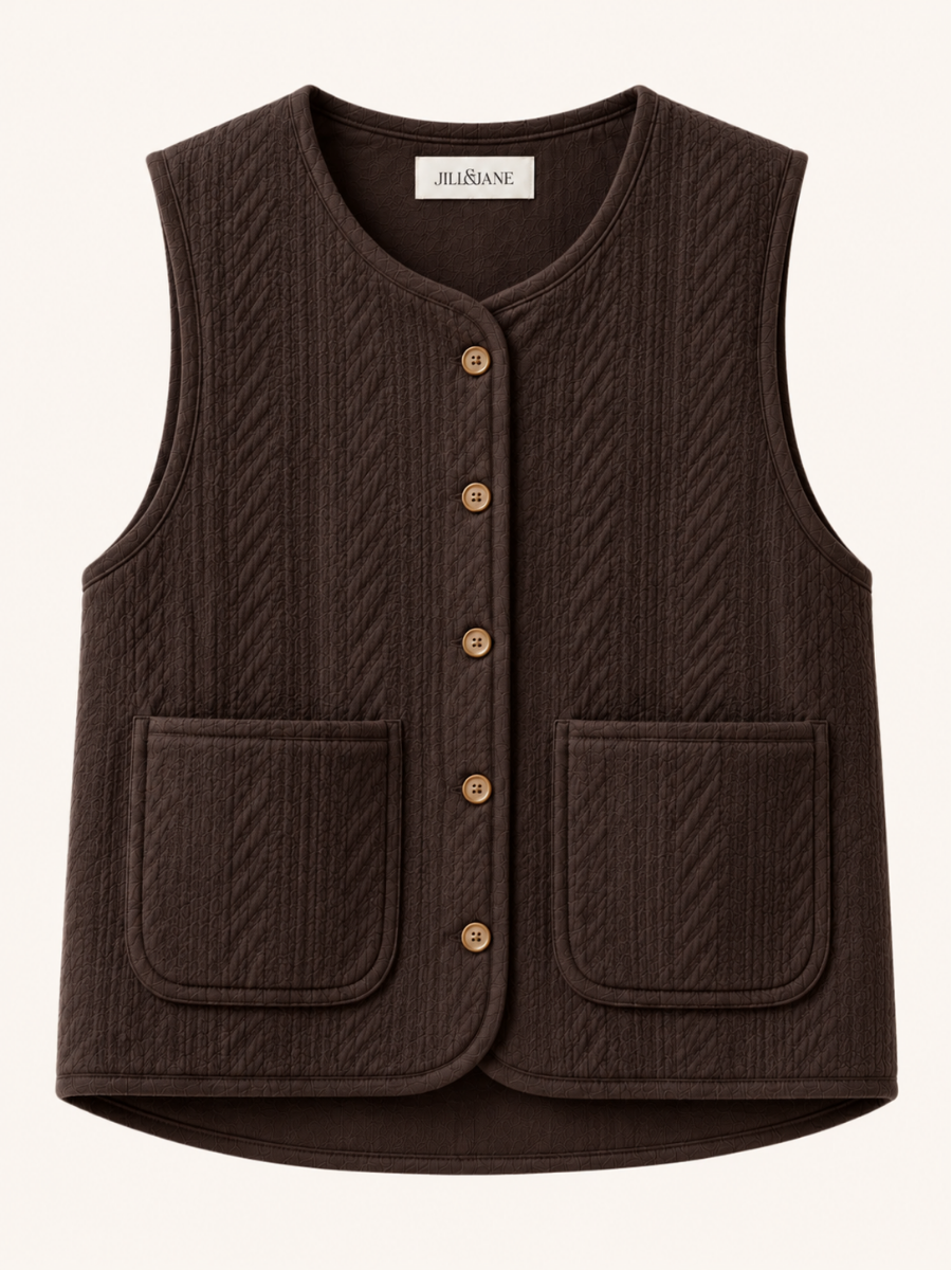 Quilted Pocket Body Vest