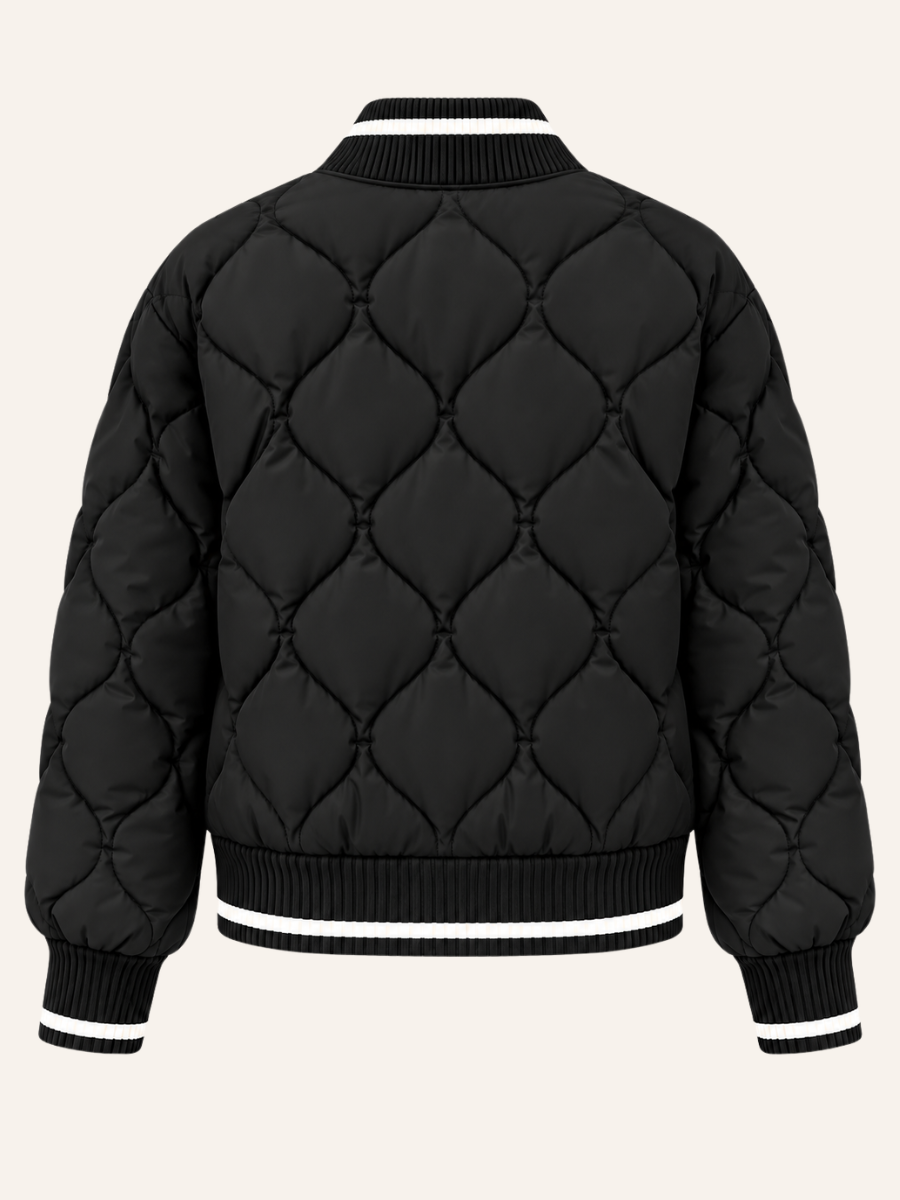 Diamond Quilted Bomberjas