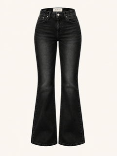 High-Waisted Flare Jeans