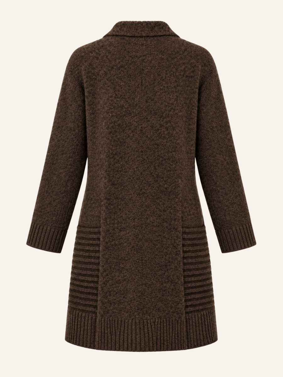 Evelyn Longline Knit Vest