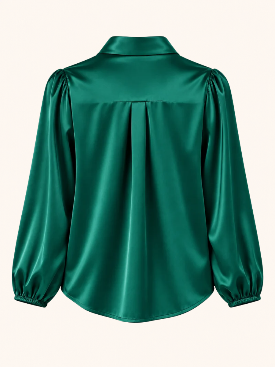 Bow-Neck Blouse