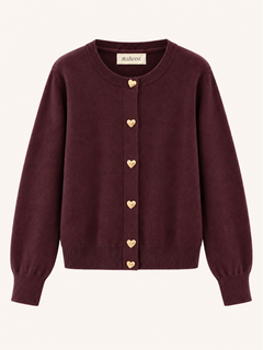 Mabel Heart Button Vest