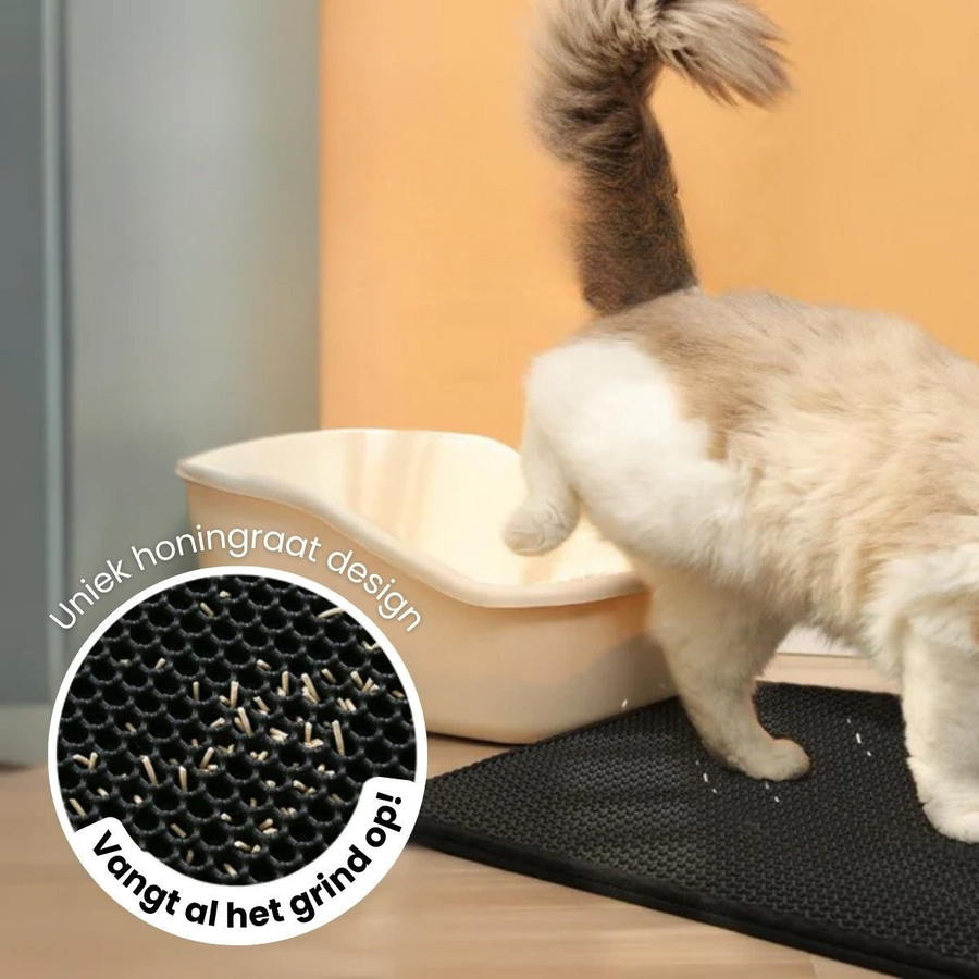 XL Kattenbak Mat