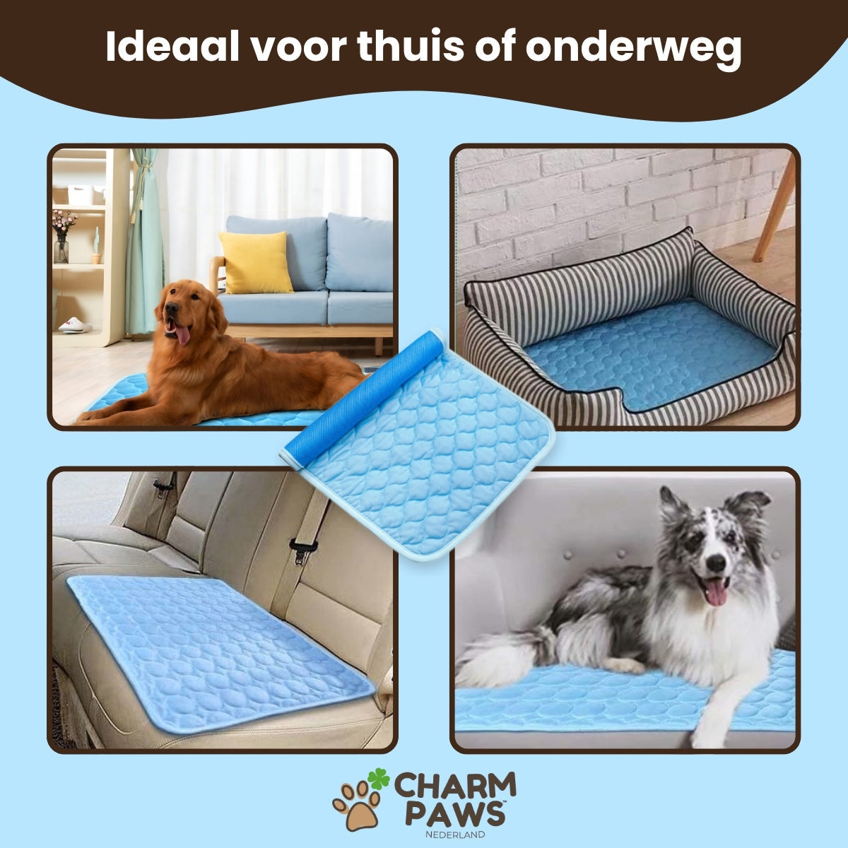 IcyNap - Zelfkoelende Ligmat voor Huisdieren