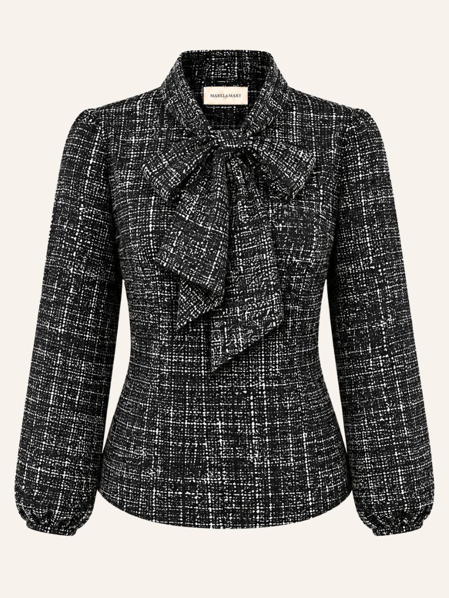 Vivienne Bow-Neck Blouse