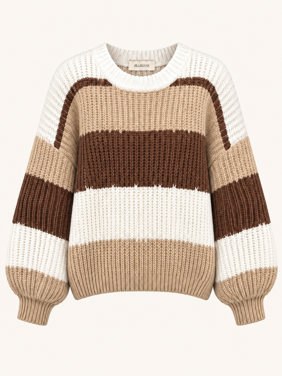 Marlowe Gestreepte Knit Sweater