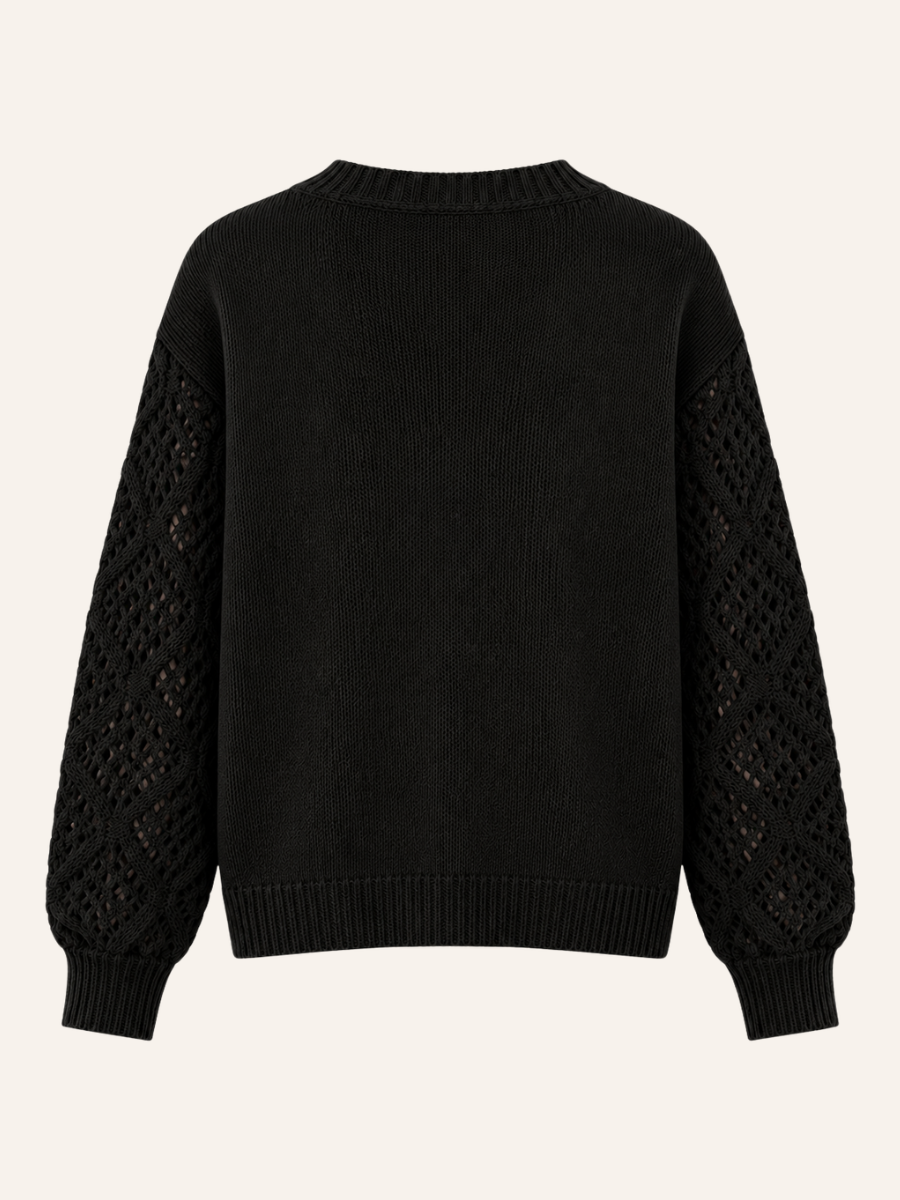 Lace Knit Sweater