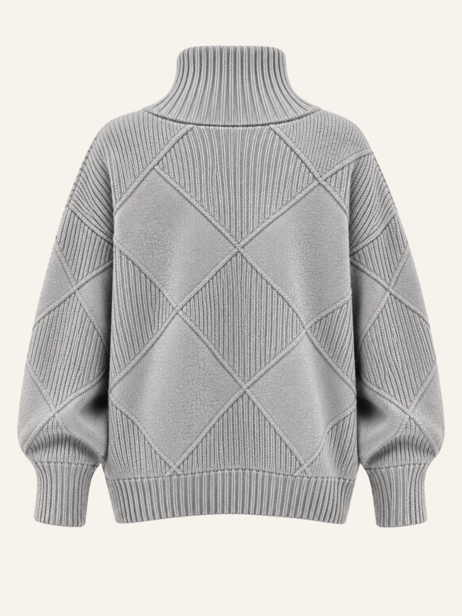 Heather Turtleneck Sweater