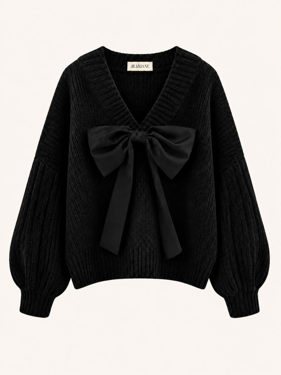 Bow-Knit Sweater