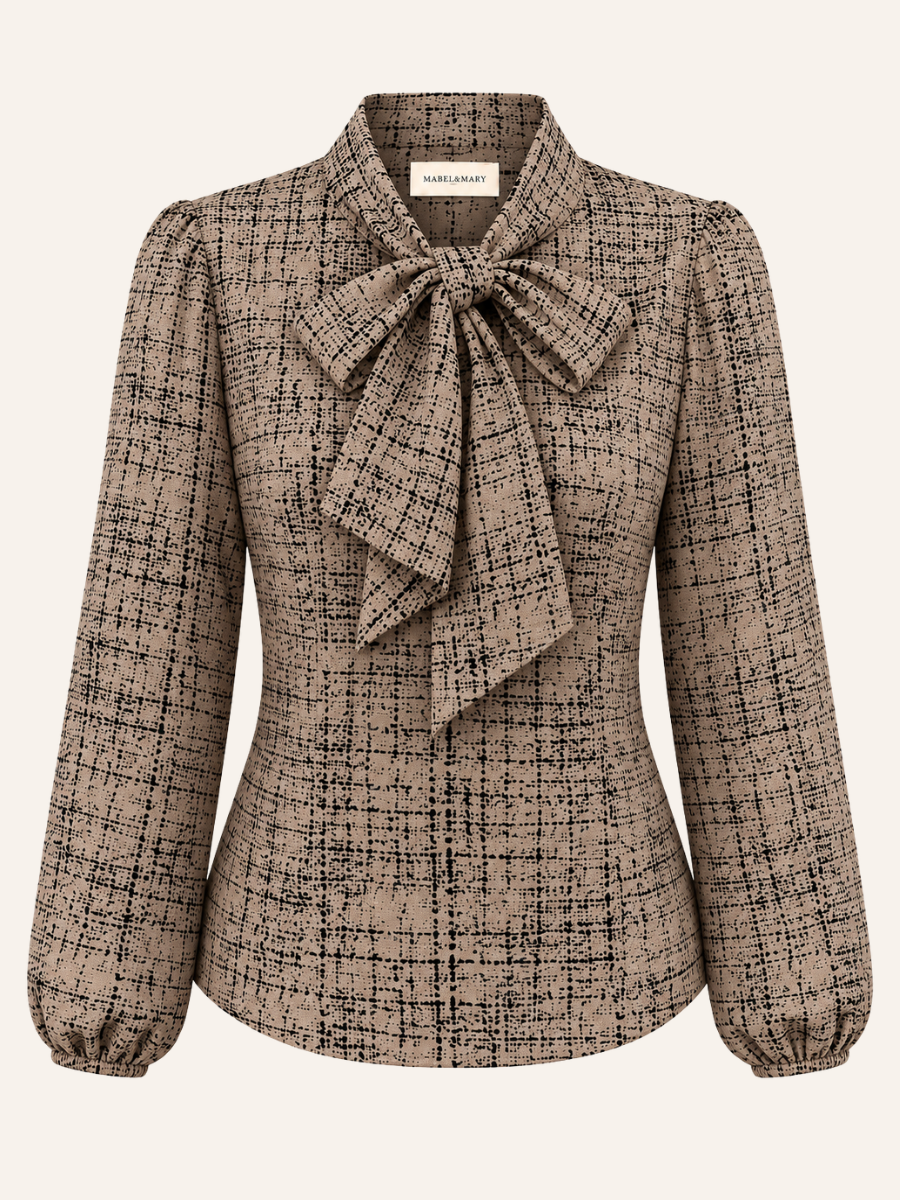 Vivienne Bow-Neck Blouse