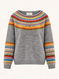 Fair Isle Heather Sweater