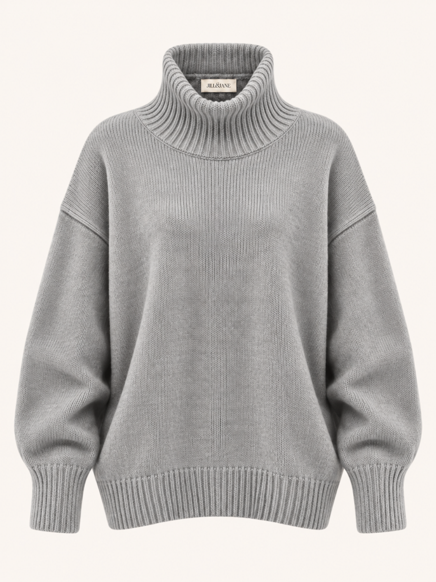 Cozy Turtleneck Knit Sweater