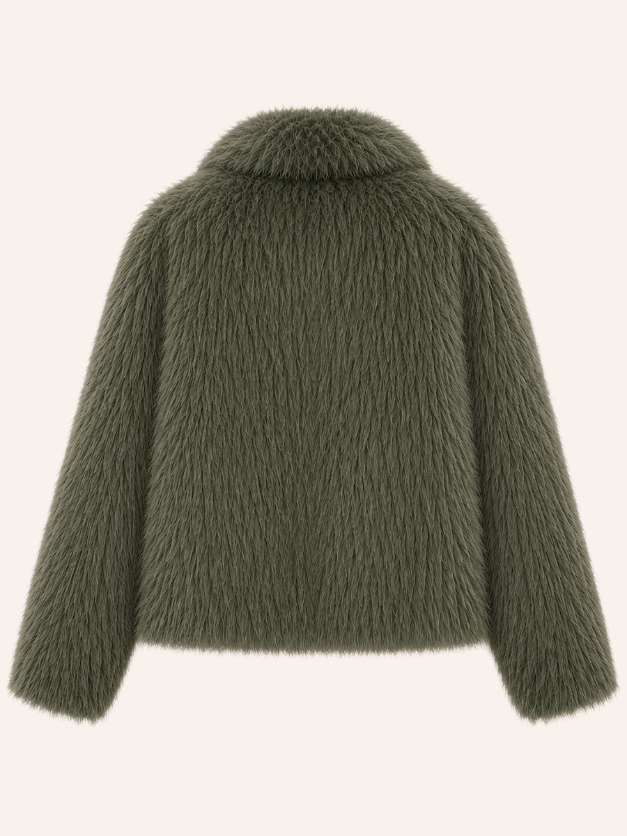 Shaggy Textured Bontjas