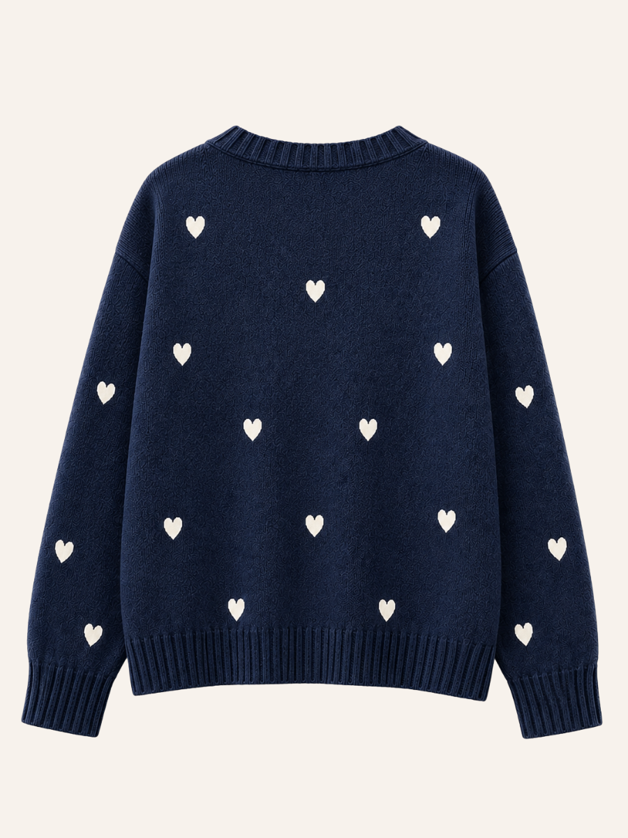 Heart Knit Vest