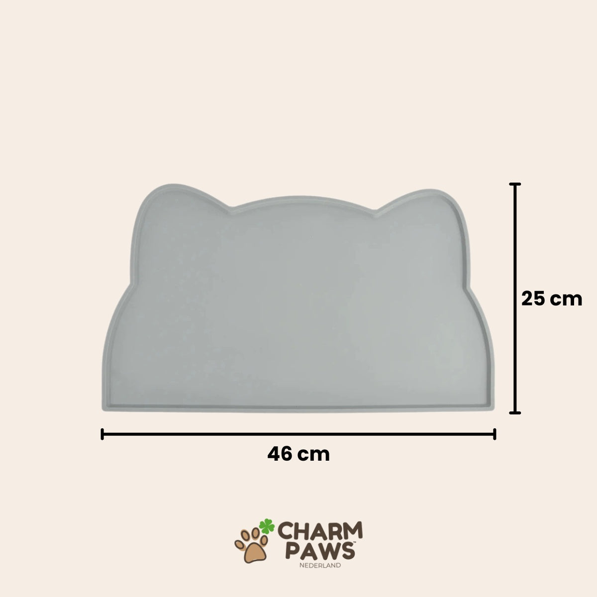 Katten Placemat - Anti-Slip & Waterafstotend voor Voer- en Drinkbak