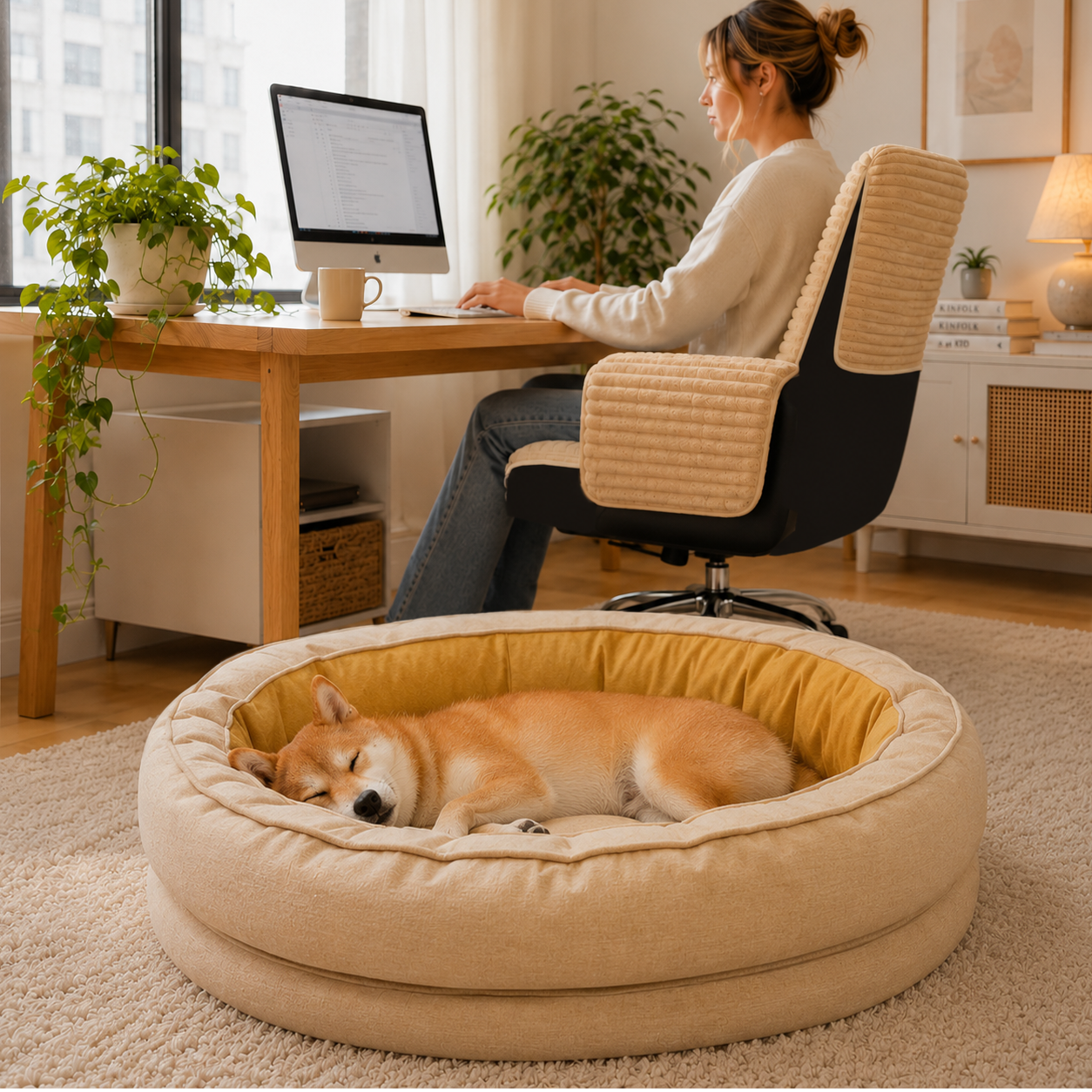 Orthopedische Donut Hondenmand