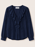 Marineblauw