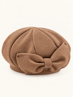 Bow-Detail Beret