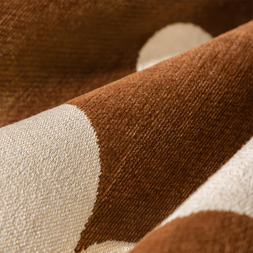 Elegante Chenille Bankhoes met Bloemenpatroon