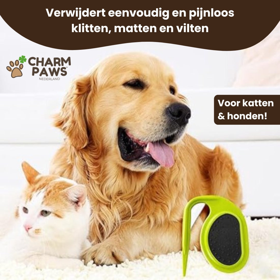 Anti-Klitten Mesje - Voor Katten & Honden