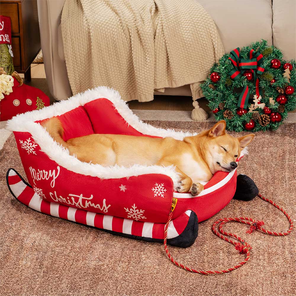 Feestelijk Pluche – Kerstslee