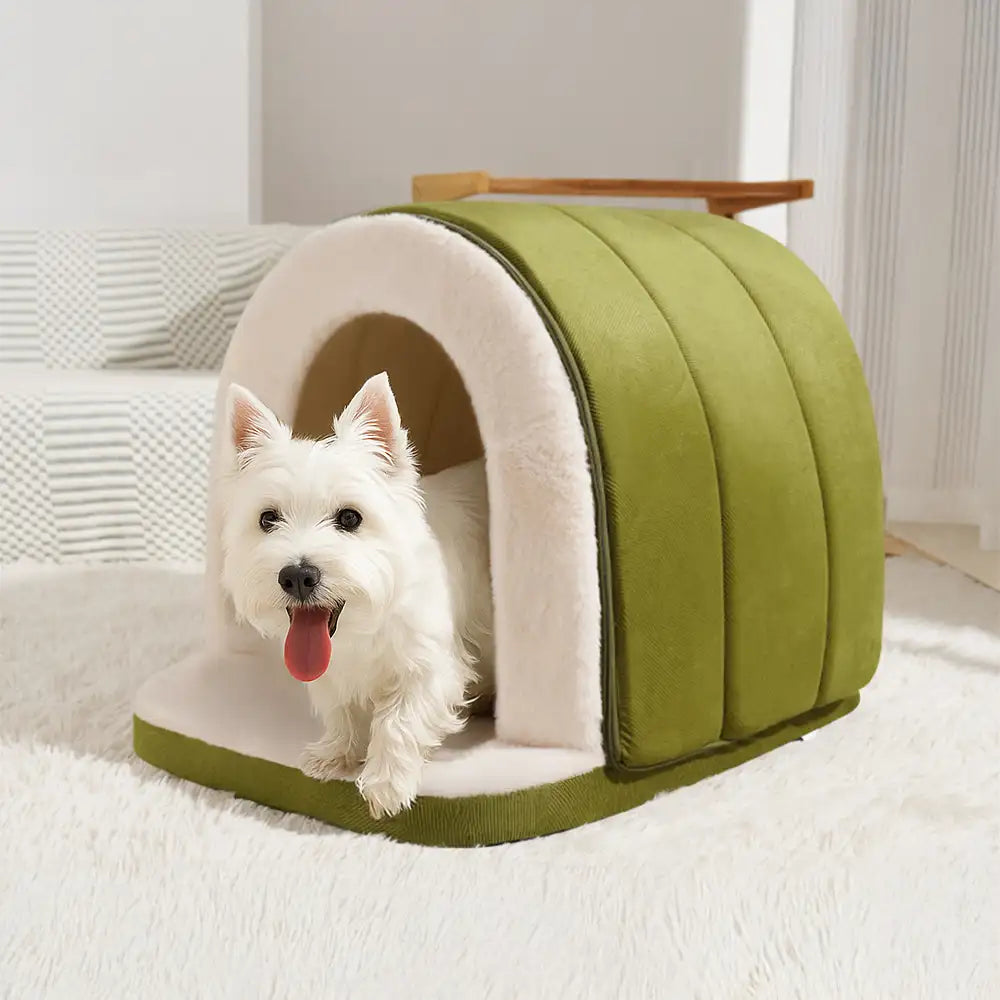 Warme Knusse Katten- & Hondenmand – Cave Style
