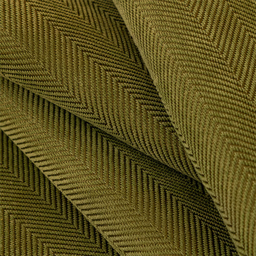 Chenille Antislip Bankhoes met Visgraatmotief