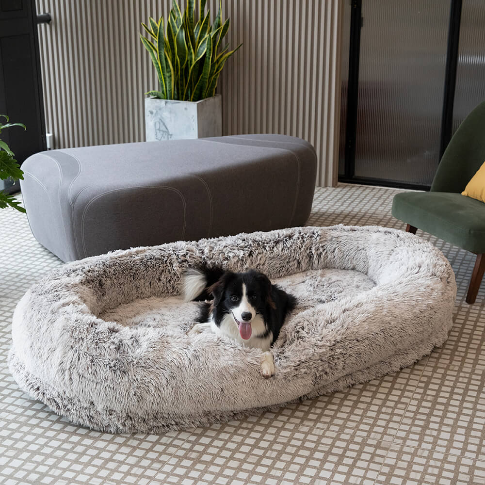 Luxe Extra Groot Ovaal Hondenbed