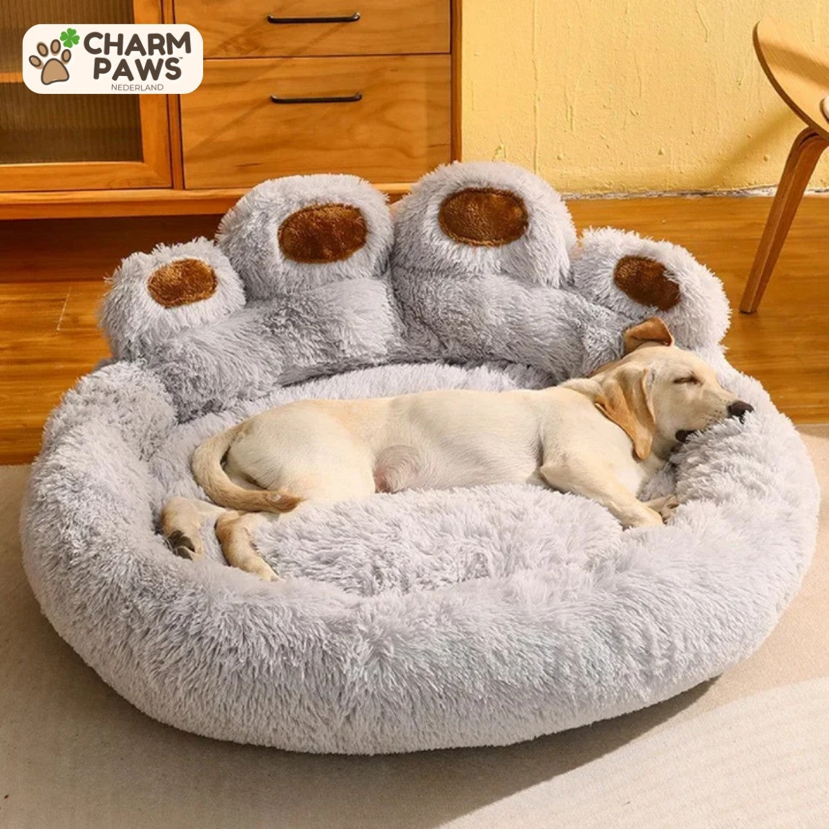 Luxe Pootvormige Slaapmand - Voor Honden & Katten