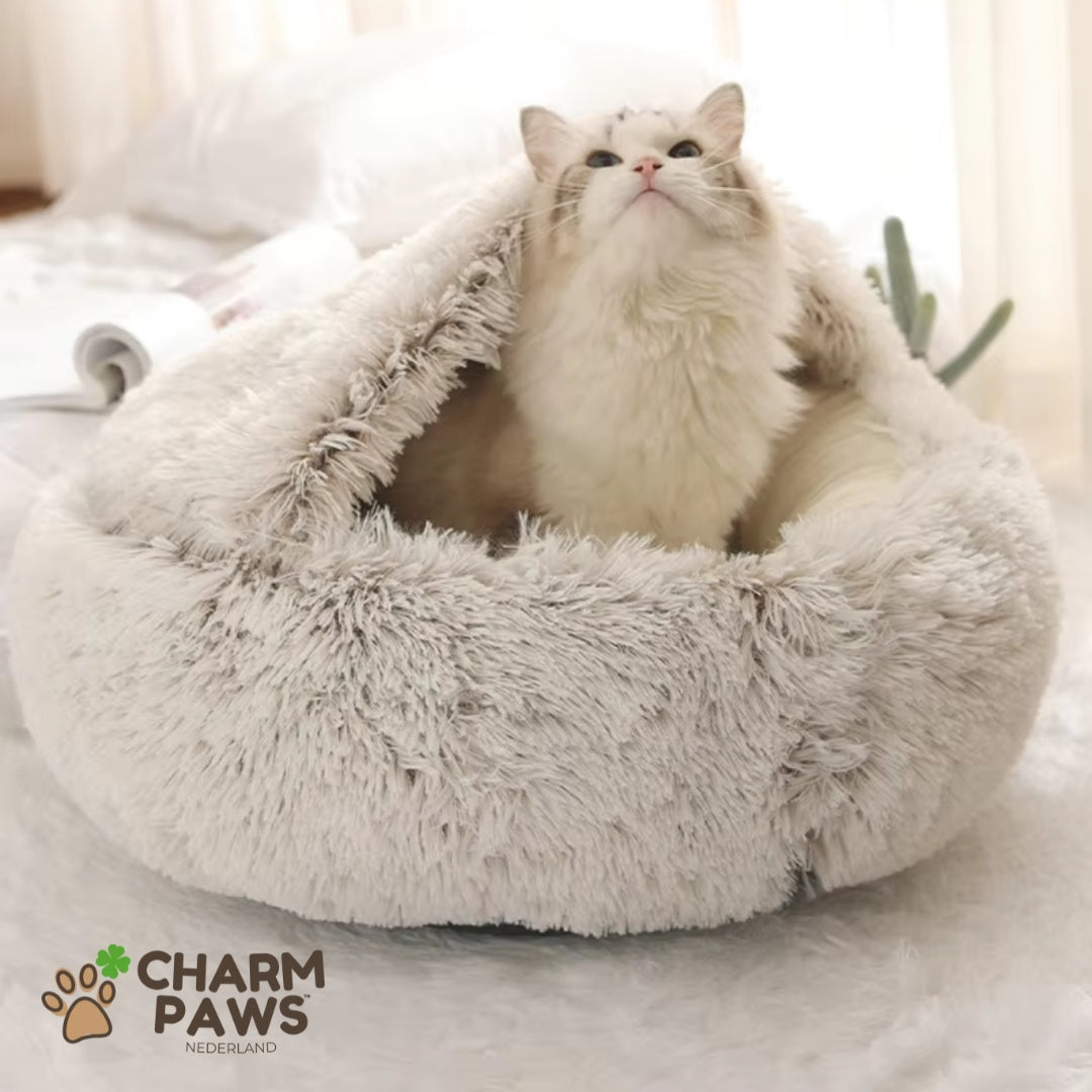 Luxe Kalmerend Slaapnest - Voor Katten & Kleine Honden