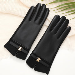 Leather-Look Handschoenen