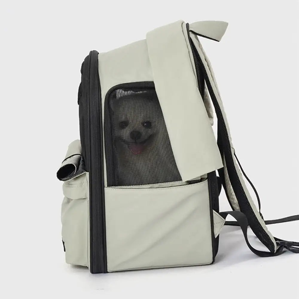 Uitbreidbare Kattenrugzak met Zonnescherm