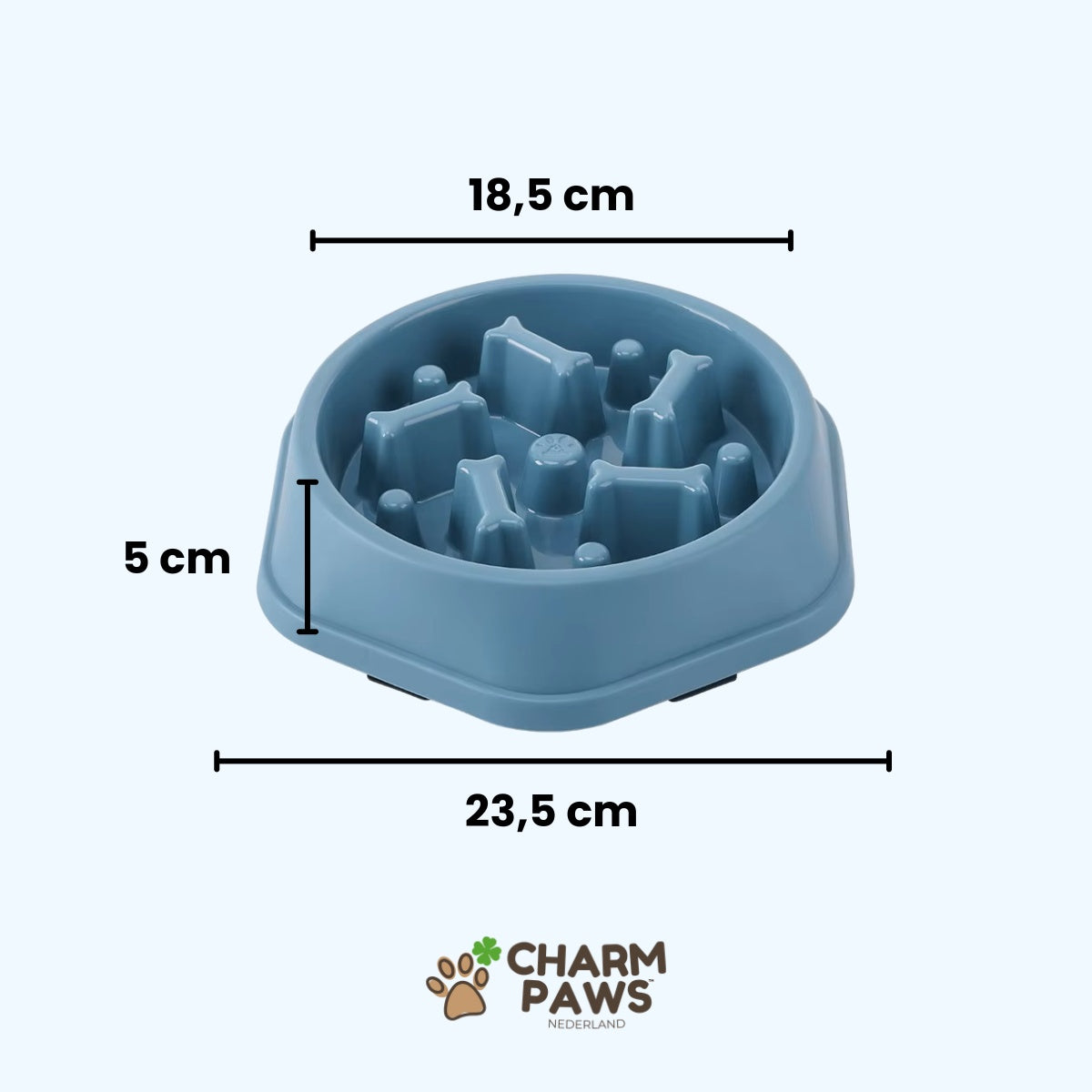 Anti-Schrok Voerbak - Slow Feeder voor Honden & Katten