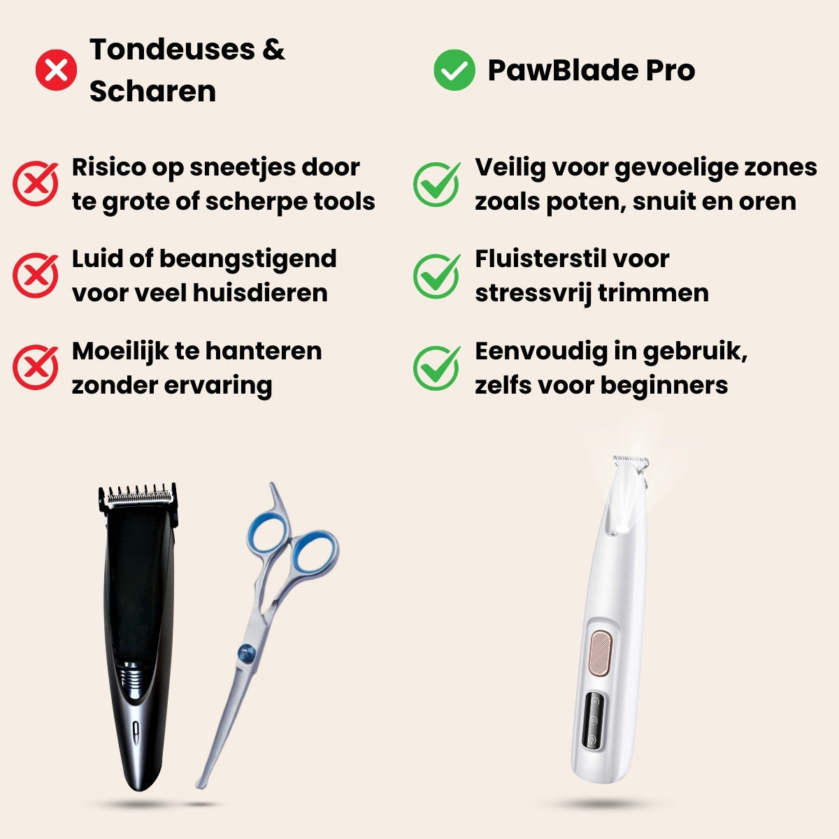 Steami Pro + Pawblade Pro Verzorgingsset
