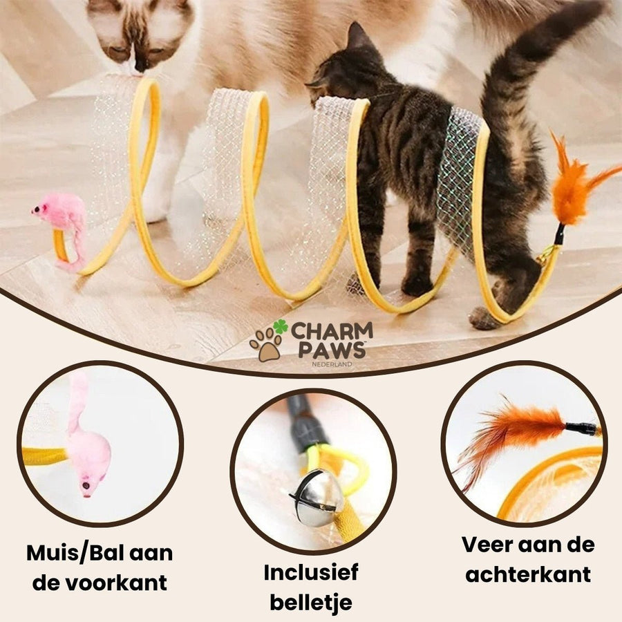 Katten Spiraal Speeltunnel