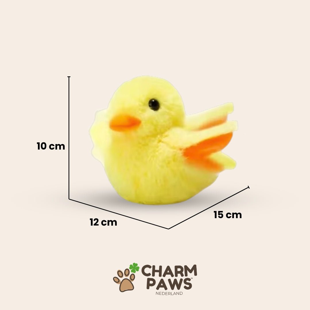 Realistische Simulatie Vogel voor Katten - Eend (Flappert + Kwaakt)