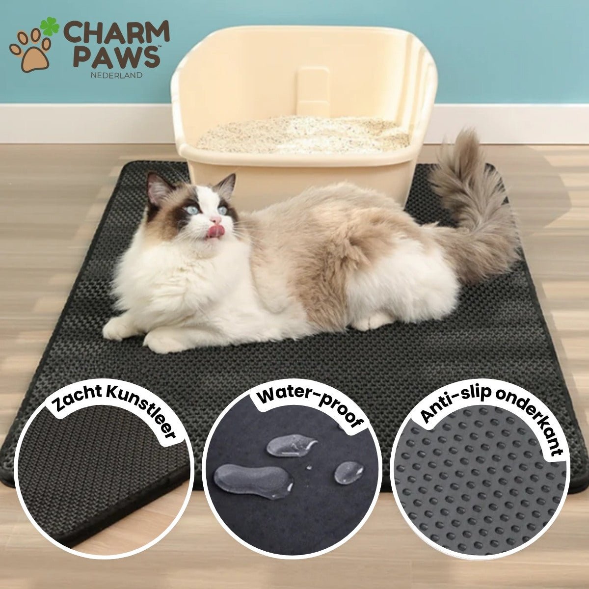 XL Kattenbak Mat