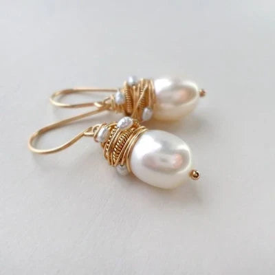 Pearl Drop Oorbellen